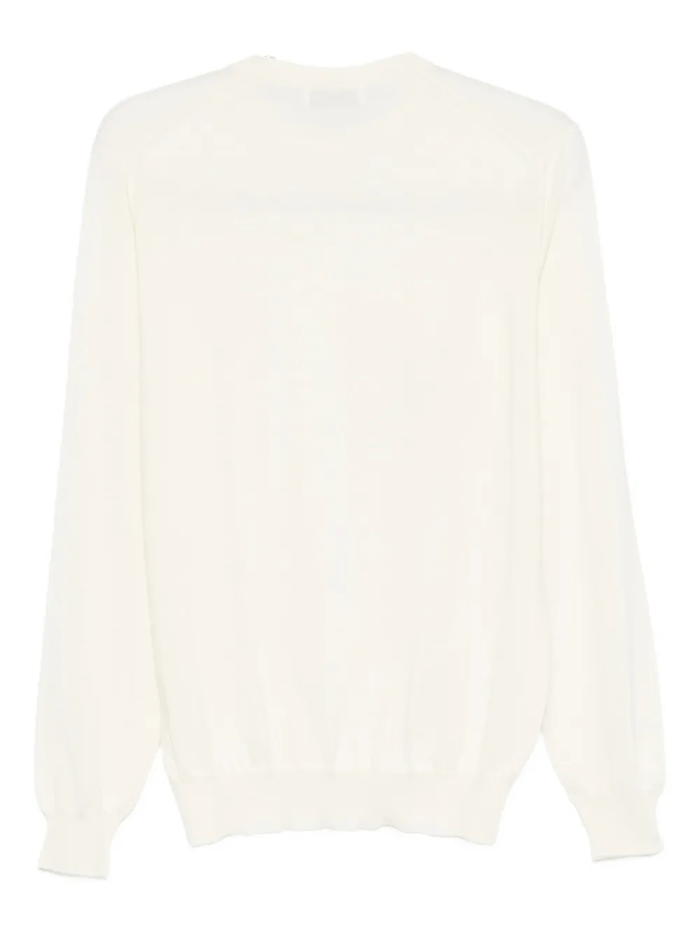 Lardini Trui met hoge hals - Wit