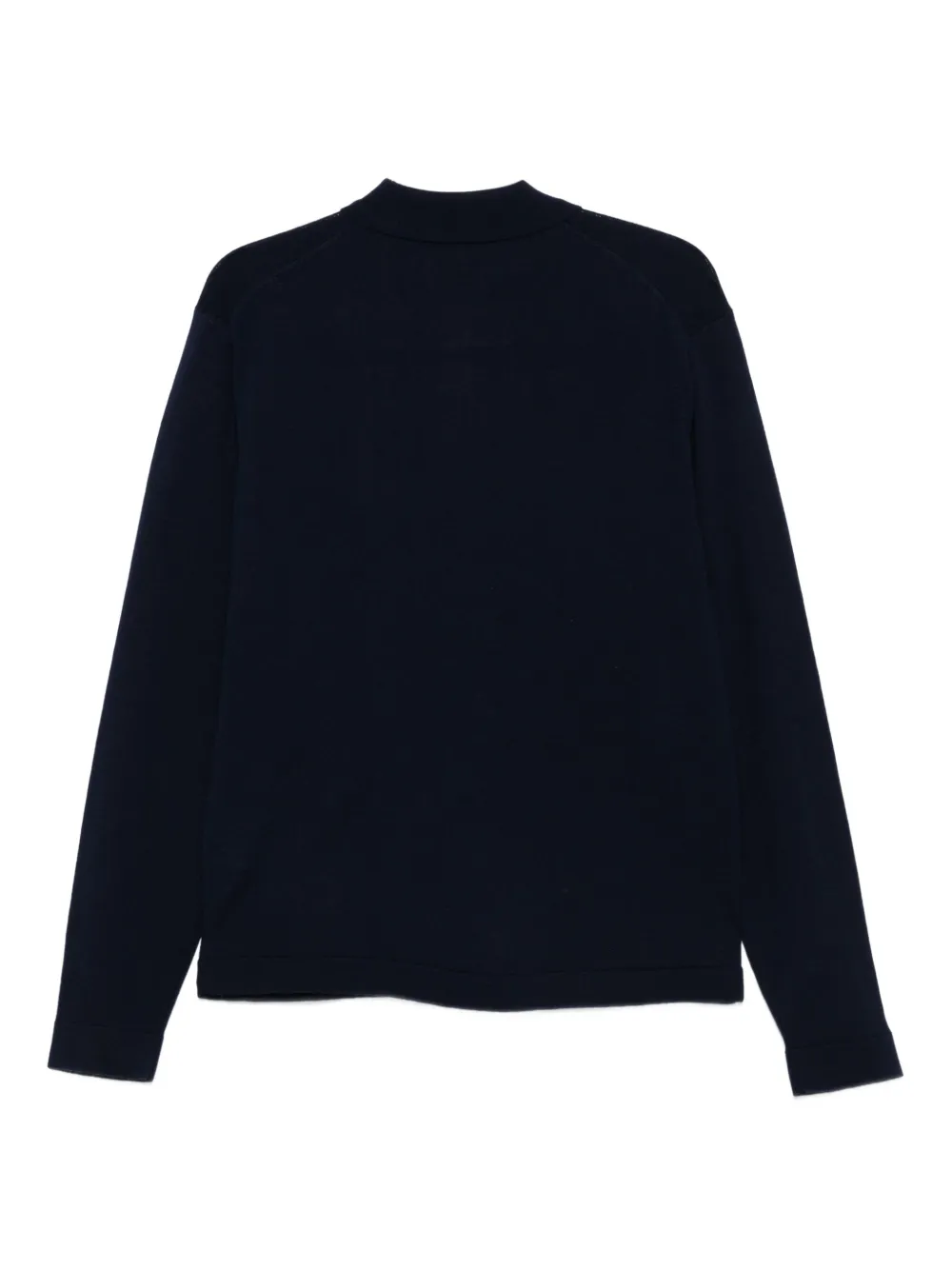 Norse Projects Poloshirt met hals met rits - Zwart