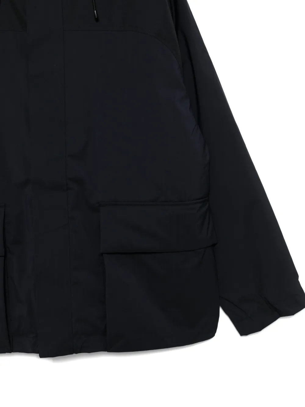 Norse Projects Herluf Alpinix jack met capuchon Blauw