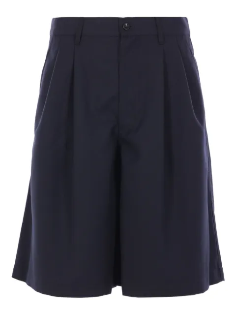 Comme Des Garçons Shirt double pleats darted shorts