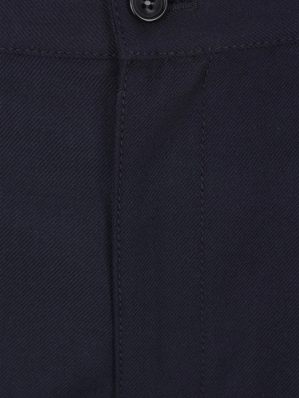 Comme Des Garçons Shirt Double Pleats Darted Shorts In Blue