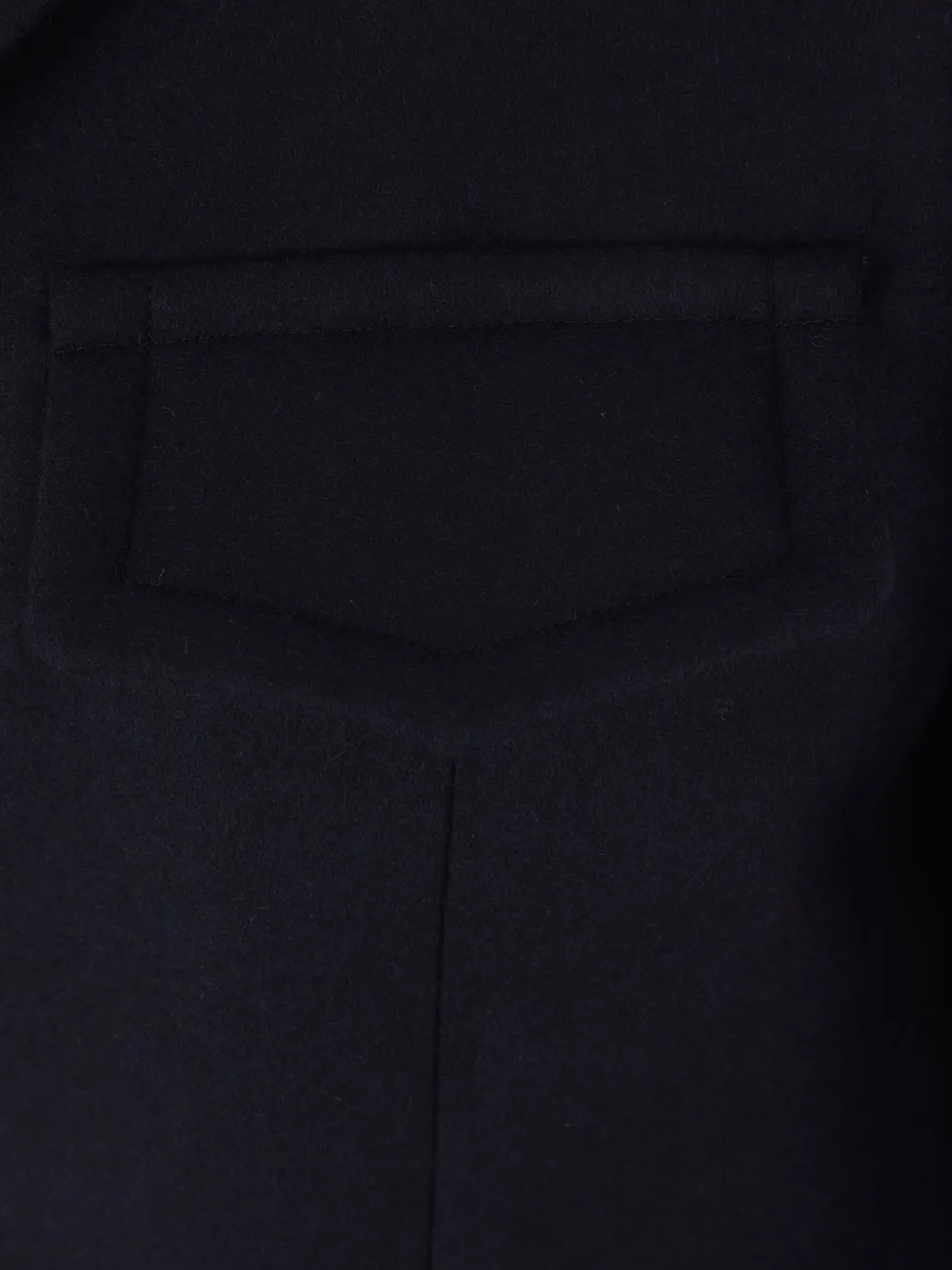 Comme Des Garçons Jack met enkele rij knopen Blauw