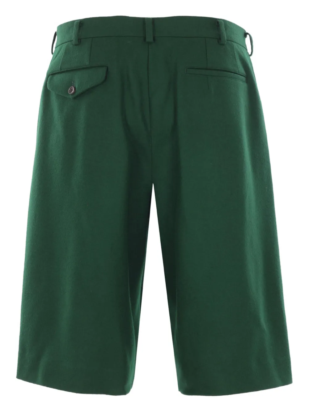 Comme des Garçons Homme Plus pleated darted wool shorts | Tailored Shorts | Image 2