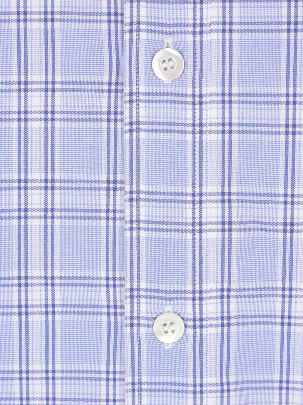 Junya Watanabe Plaid Long-sleeved Shirt In Purple