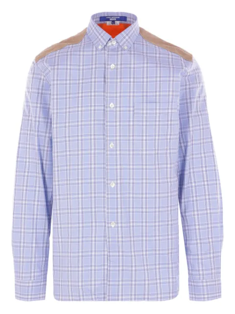 Junya Watanabe MAN checked quilted shirt