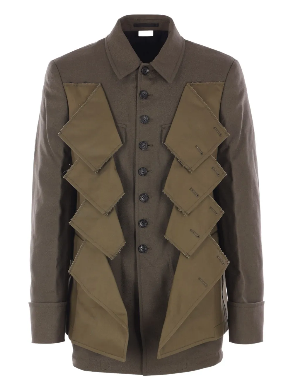 Comme Des Garçons Homme Deux Single-breasted Jacket In Brown