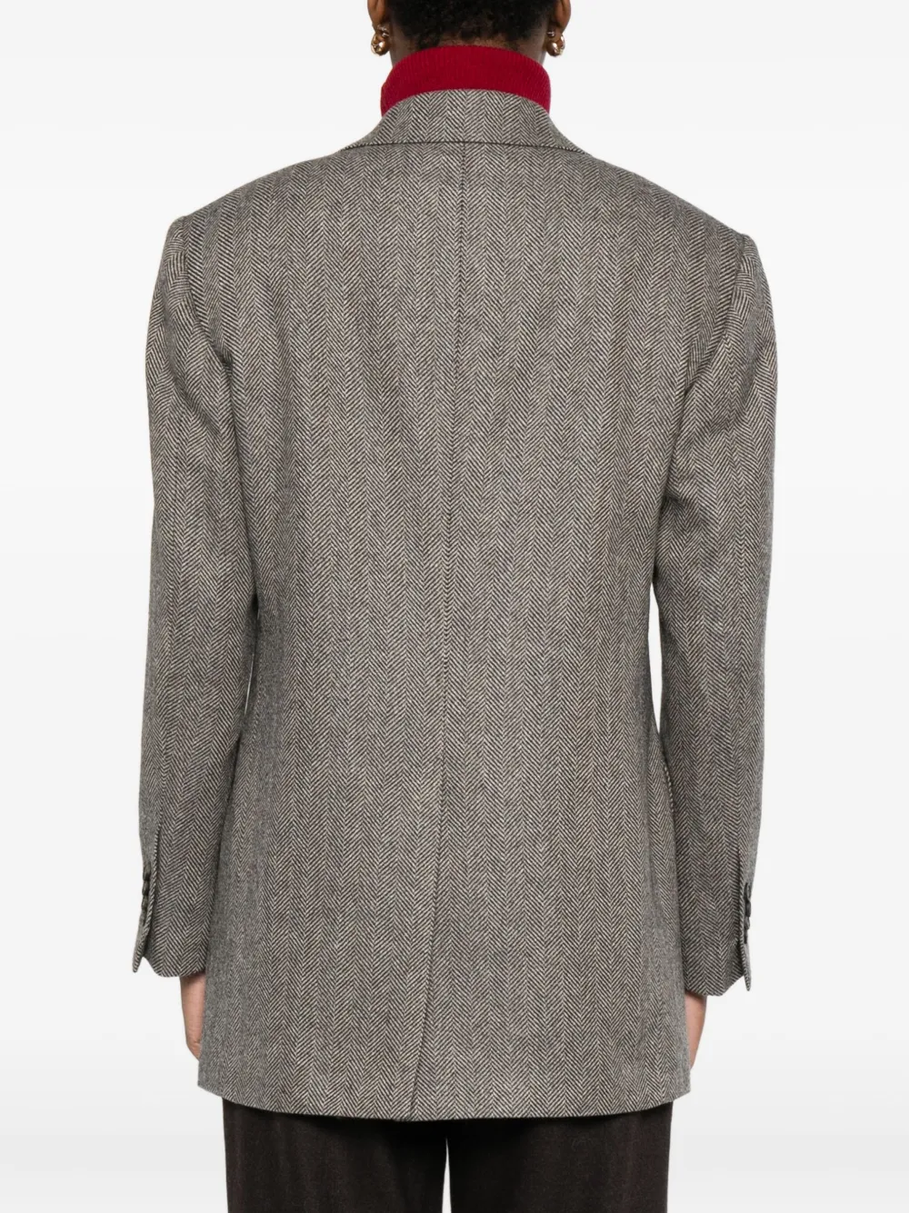 Tagliatore Jas met dubbele rij knopen Grijs