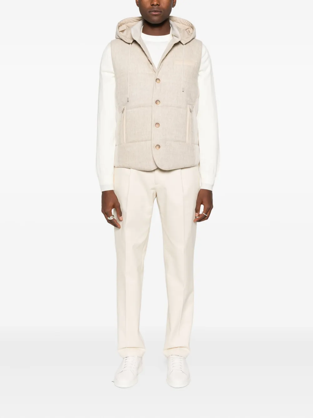 Gran Sasso gilet zippé à capuche | Gilets & vestons | Image 2