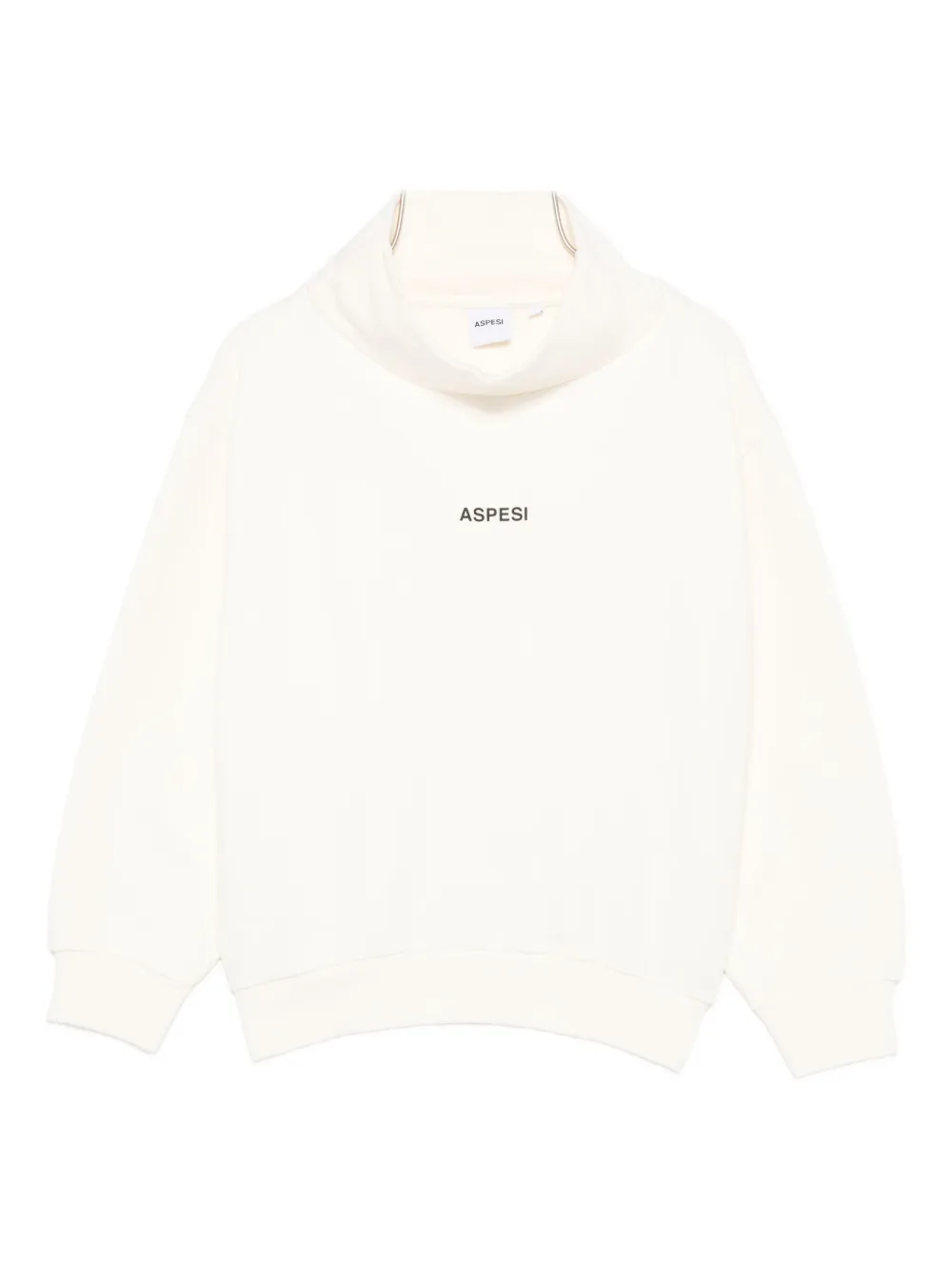 Aspesi Logo-print Sweatshirt In Neutral