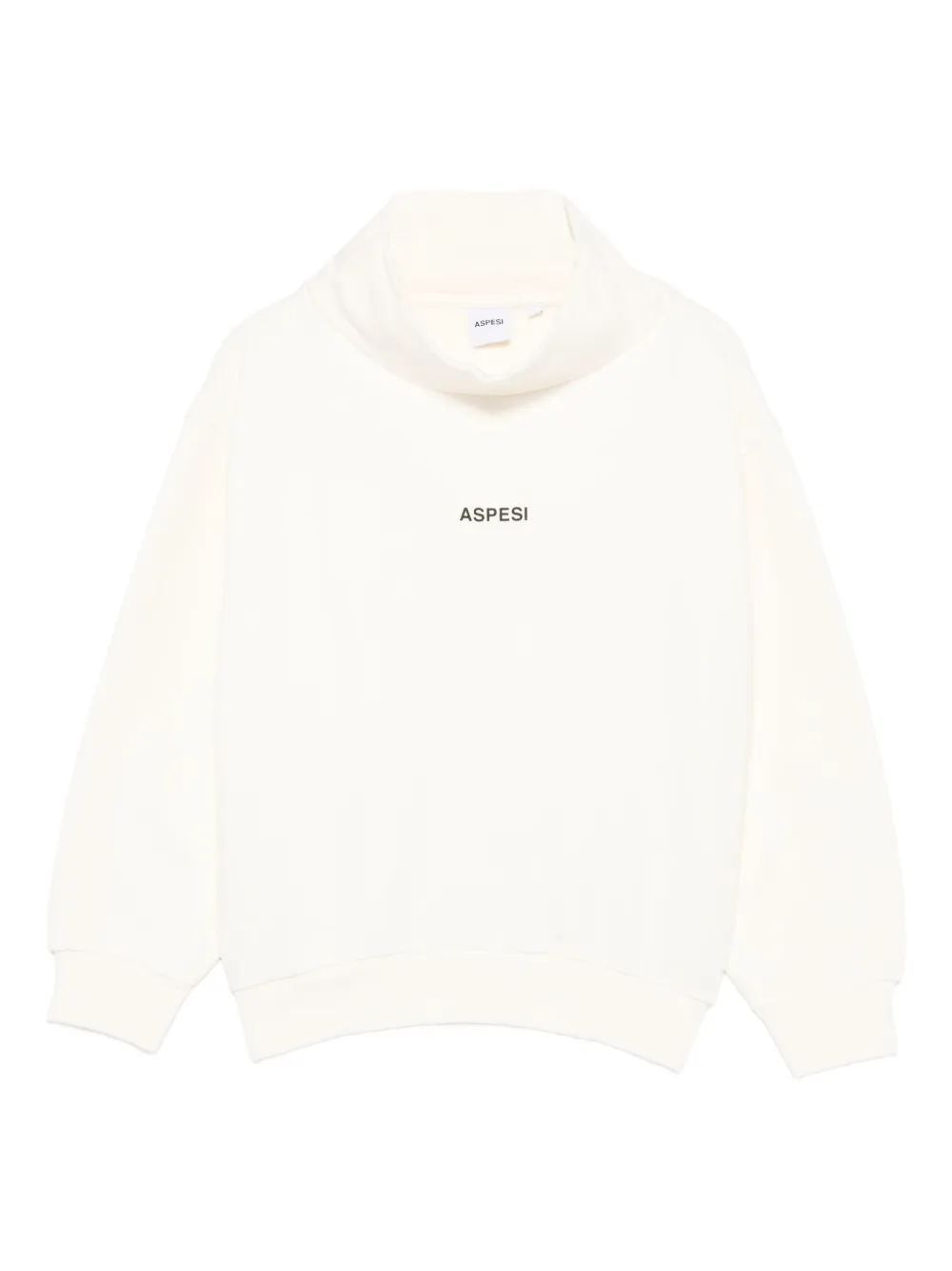 Aspesi Kids logo-print sweatshirt | Neutrals | Image 1