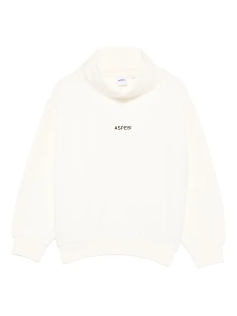 Aspesi Kids logo-print sweatshirt  