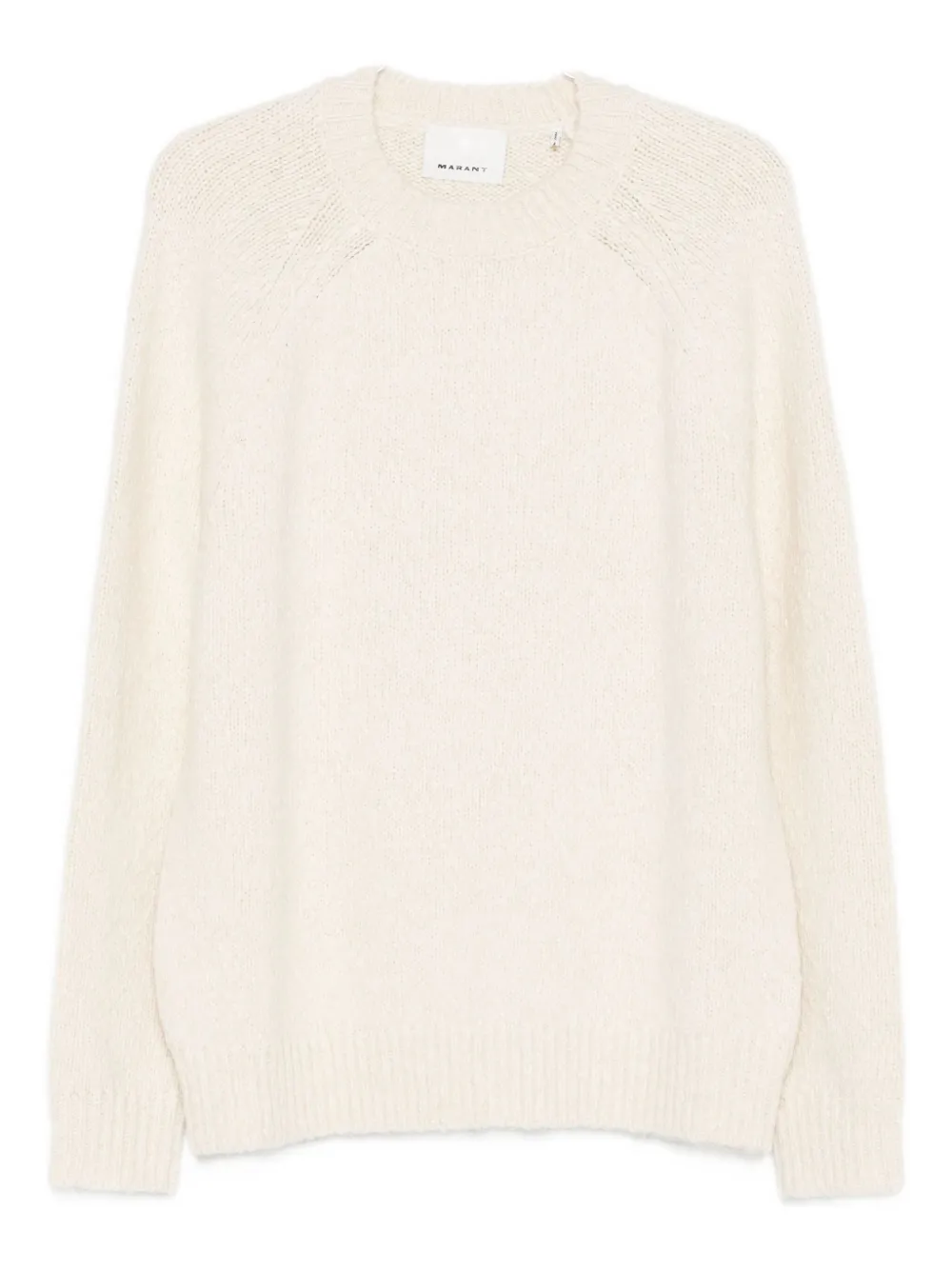 MARANT raglan-sleeves sweater - ニュートラル MARANT raglan-sleeves sweater - ニュートラル