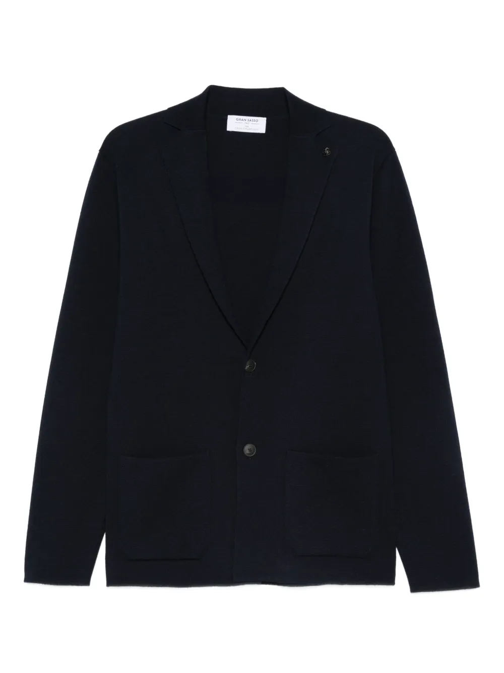 Gran Sasso notched-lapels cardigan | Blue | Image 1