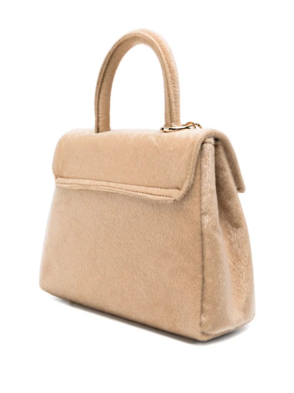 La Milanesa Paola Cavallino Tote Bag In Neutral