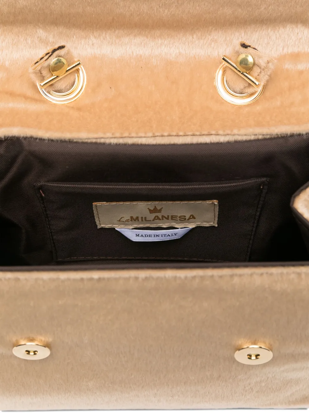 La Milanesa Paola Cavallino Tote Bag In Neutral