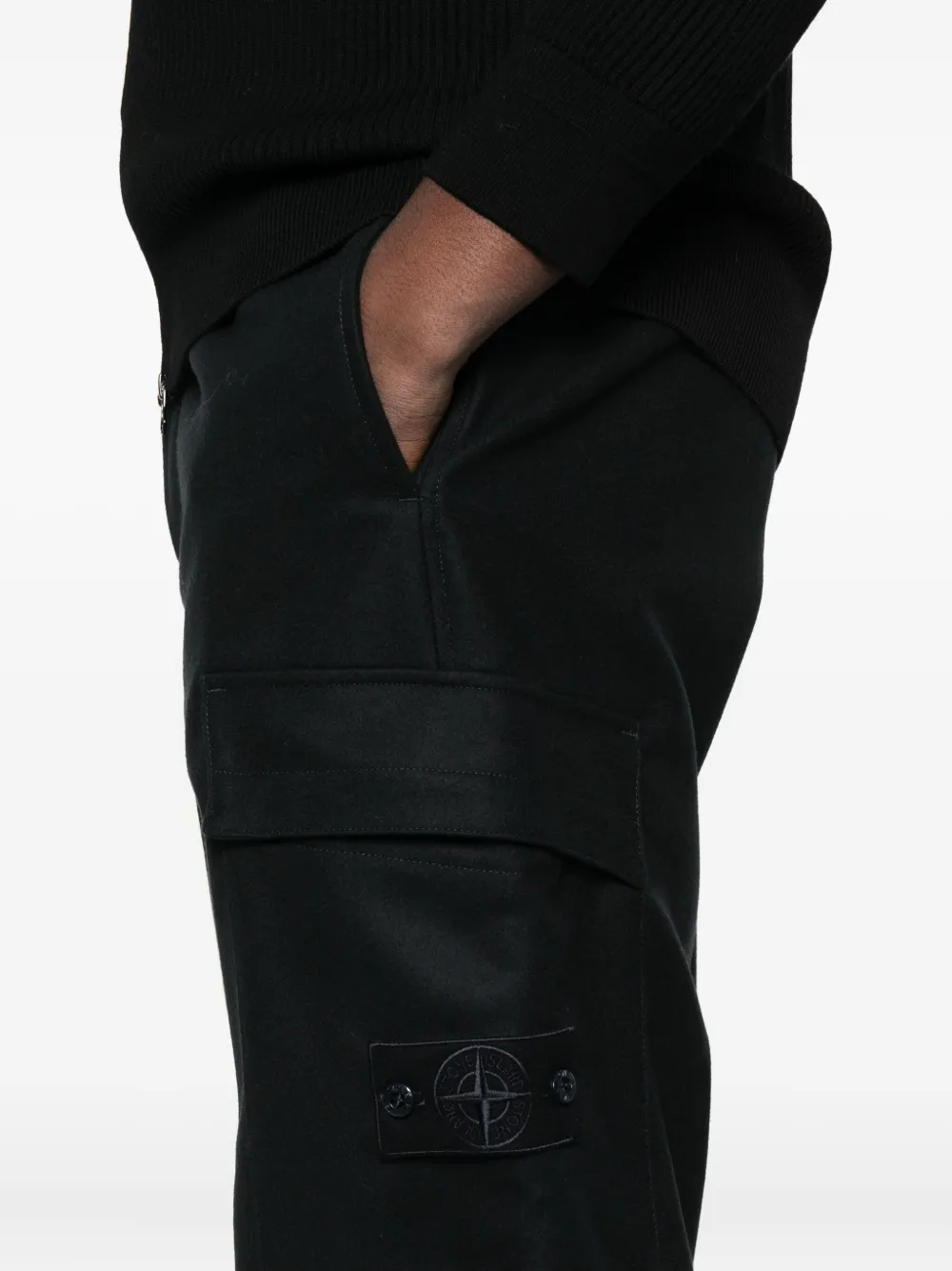 Stone Island Cargo broek Blauw