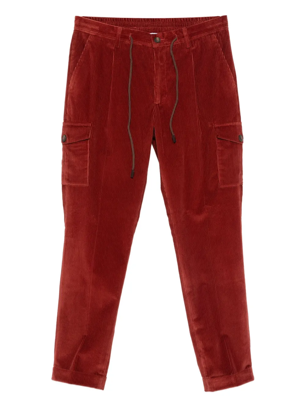Gran Sasso corduroy cargo trousers | Red | Image 1