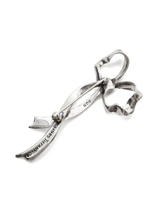Tiffany & Co. Pre-Owned 2000-2020 リボン ブローチ スターリング