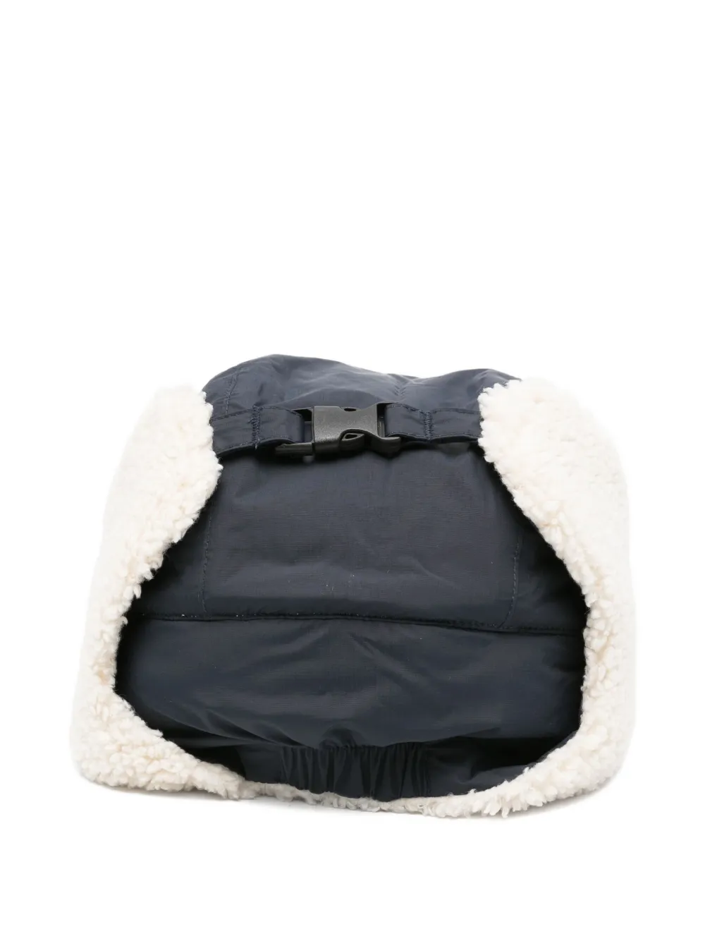 K Way Kids fleece-trim cap - Blauw