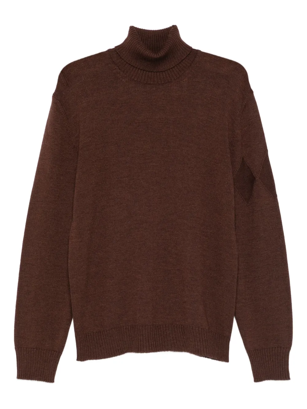 Ballantyne fine-knit jumper | Brown | Image 1