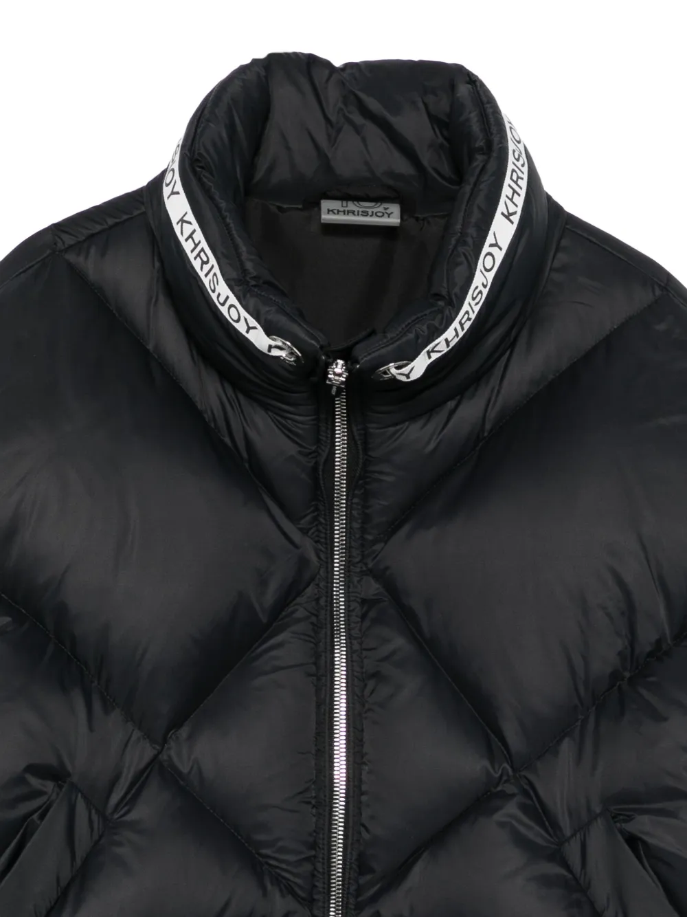 Khrisjoy Kids Gewatteerd jack Zwart