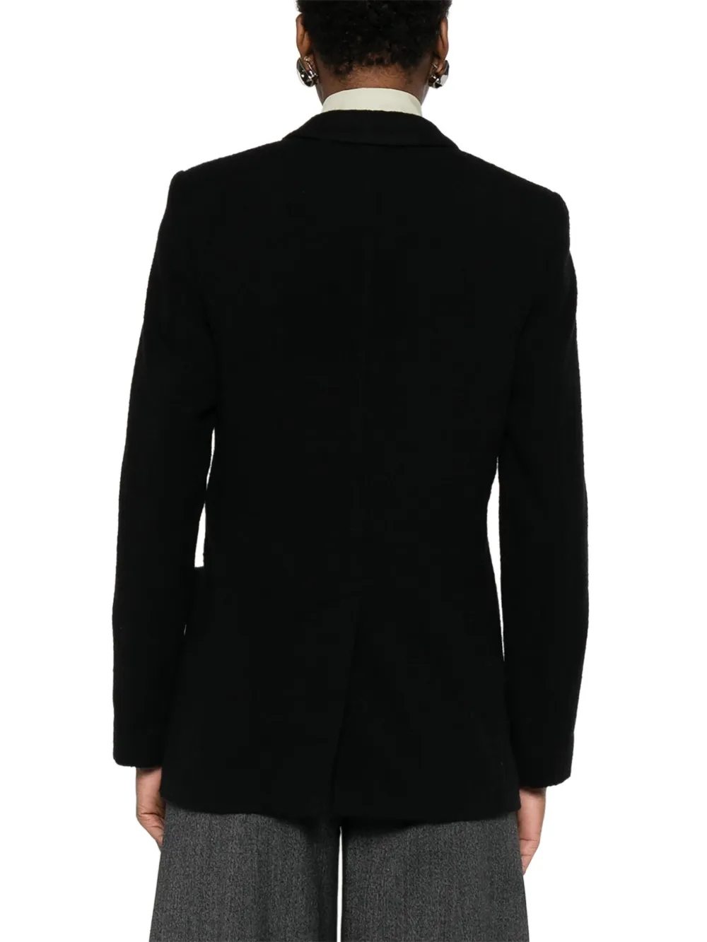 Lardini Blazer met dubbele rij knopen Zwart