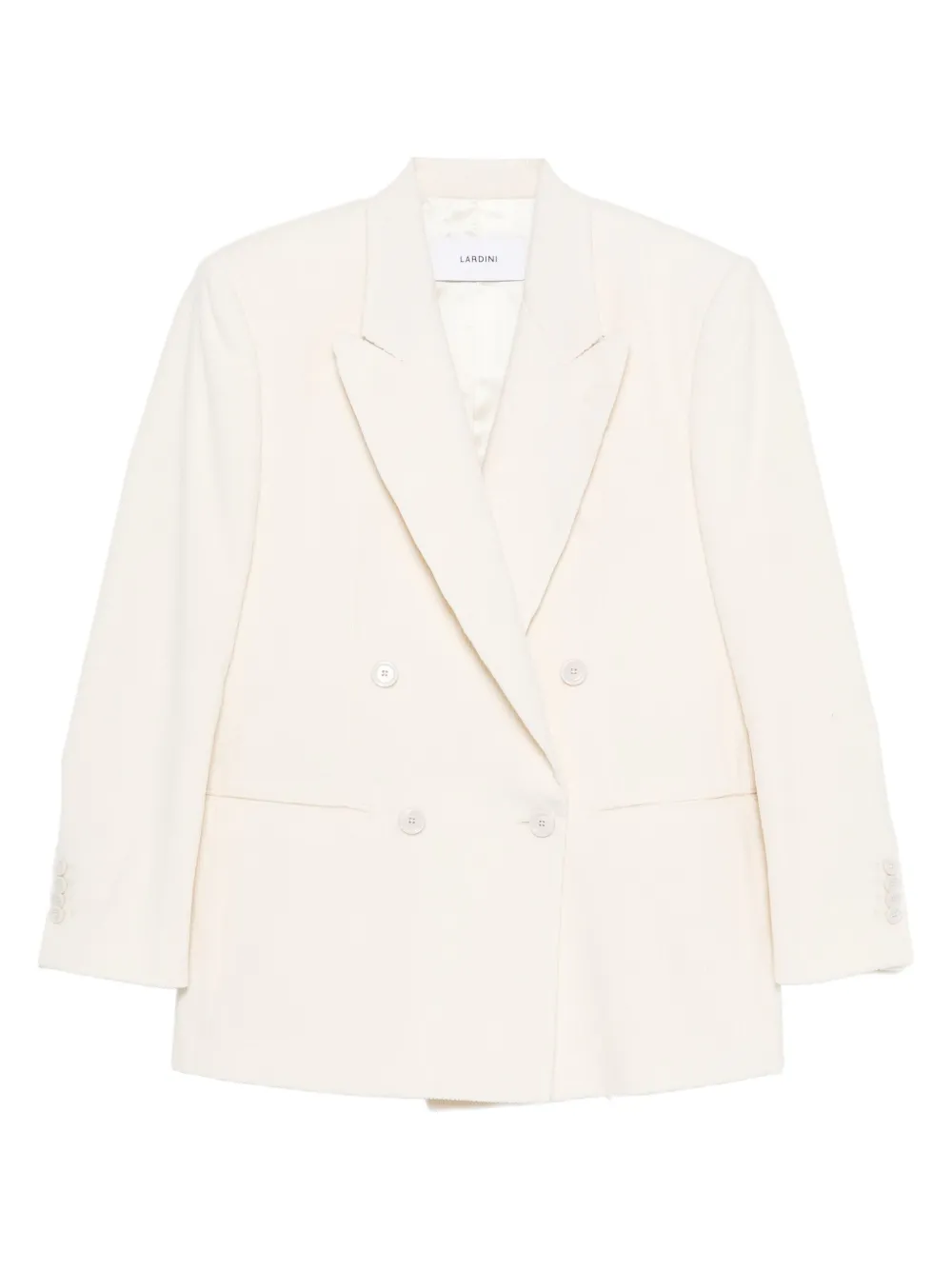 Lardini blazer de pana con doble botonadura | blanco | Image 1