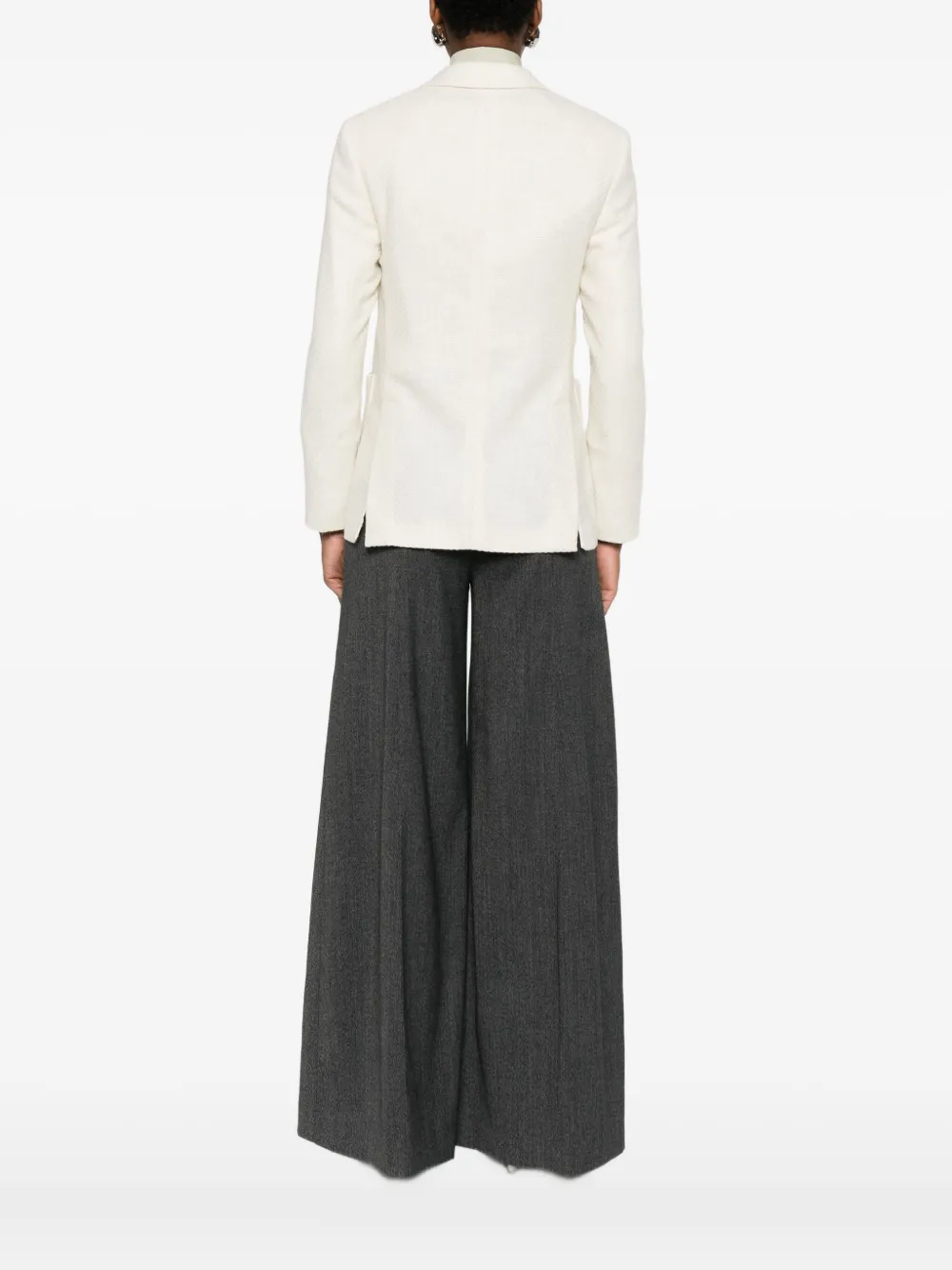 Lardini Single-breasted Blazer In White