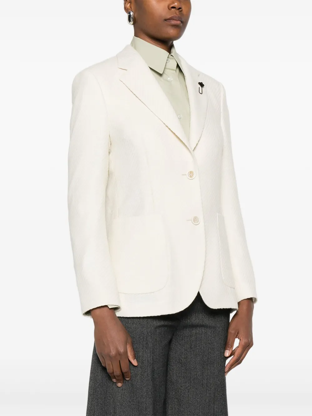 Lardini Blazer met enkele rij knopen 150