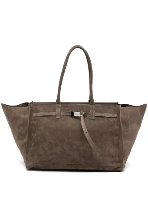Benedetta Bruzziches suede tote bag