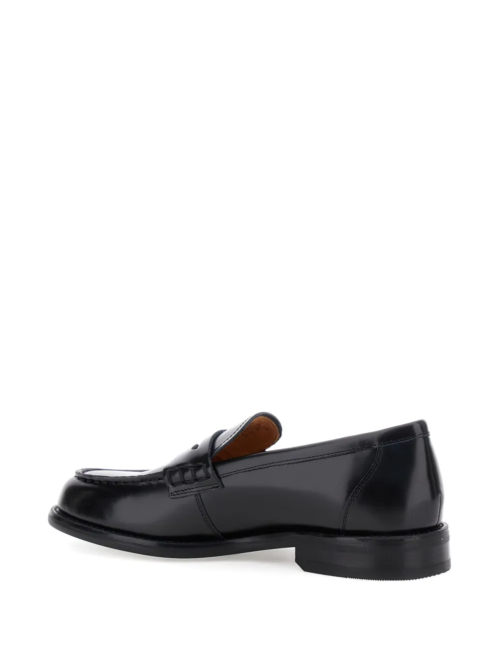 VAGABOND Linn leren penny loafers Zwart