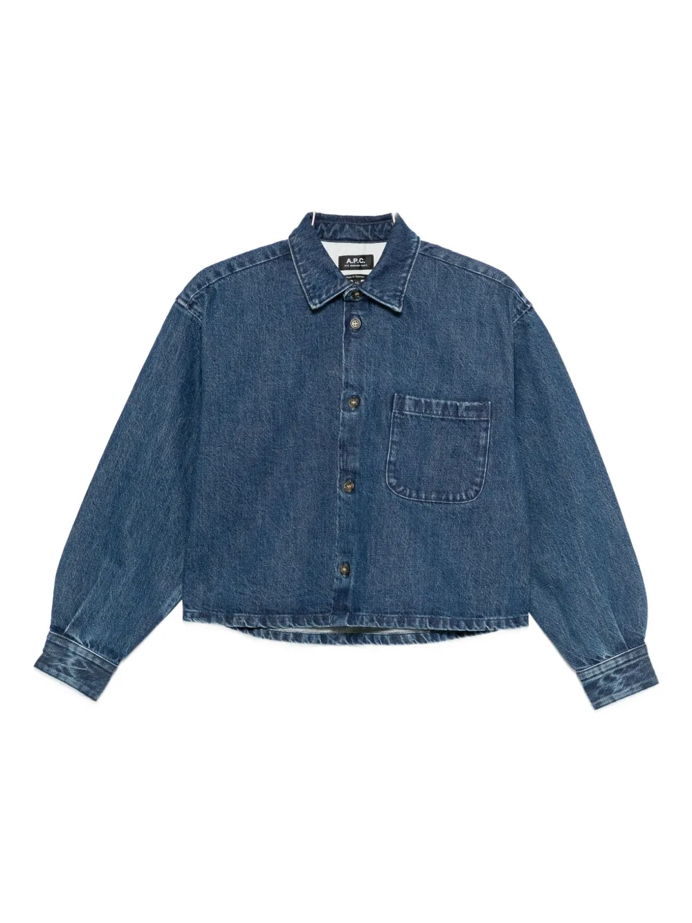 A.P.C. Pocket Samantha Jacket | Blue | Image 1