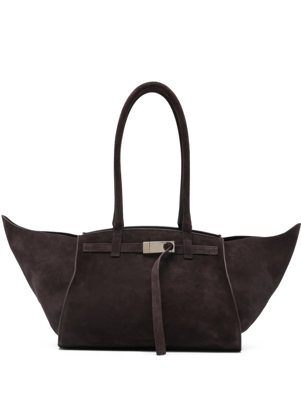 Benedetta Bruzziches suede tote bag - ブラウン Benedetta Bruzziches suede tote bag - ブラウン
