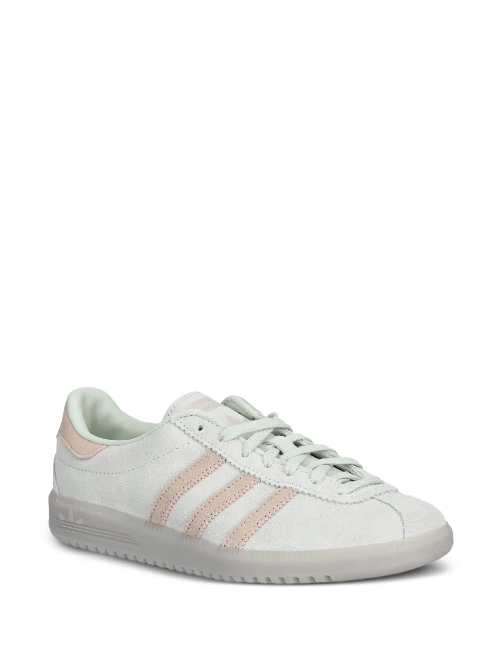 adidas Bermuda gestreepte sneakers Groen