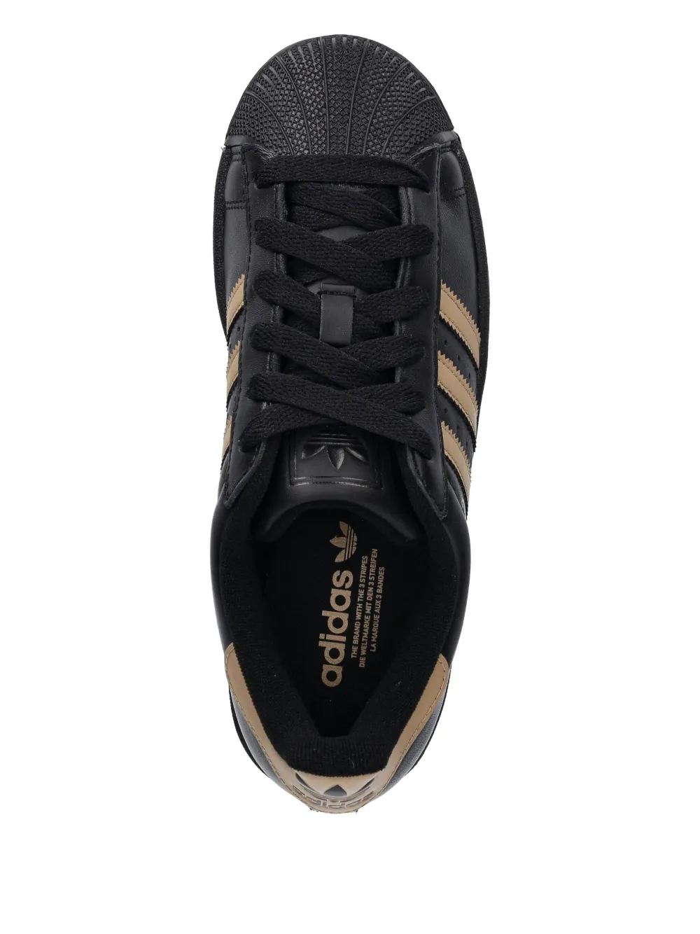 adidas Superstar II sneakers Zwart