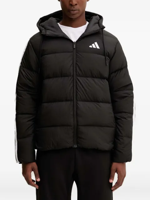adidas hooded 3-Stripes jacket