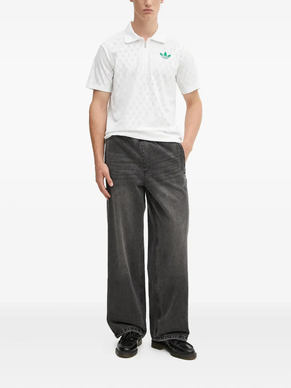 adidas pantalones de algodón | Jeans anchos | Image 2