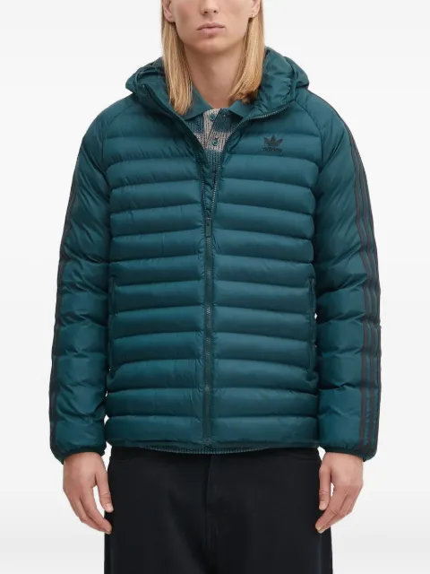 adidas hooded padded jacket