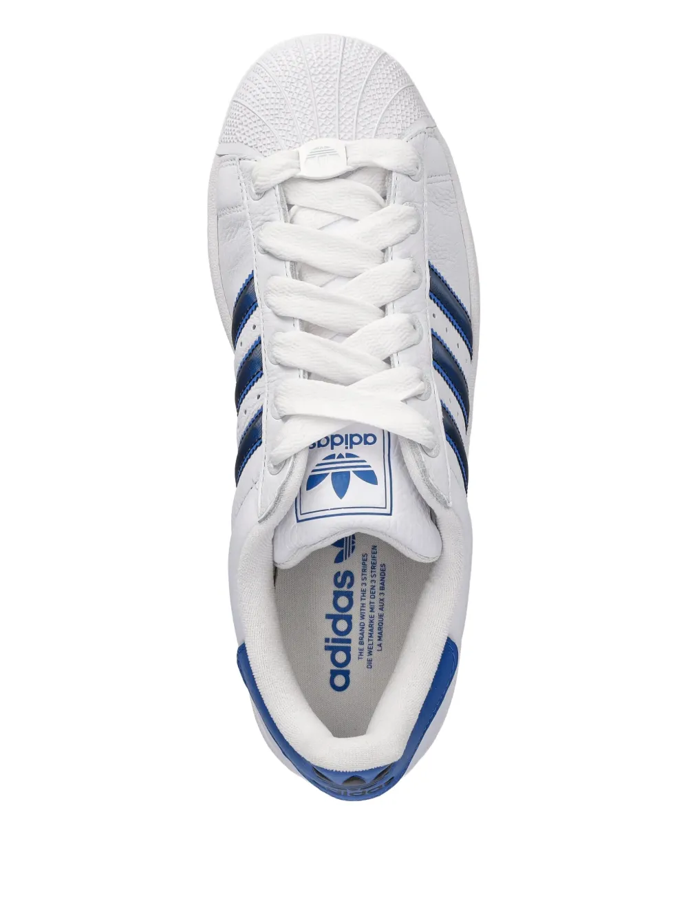 adidas Superstar II sneakers met streep Wit