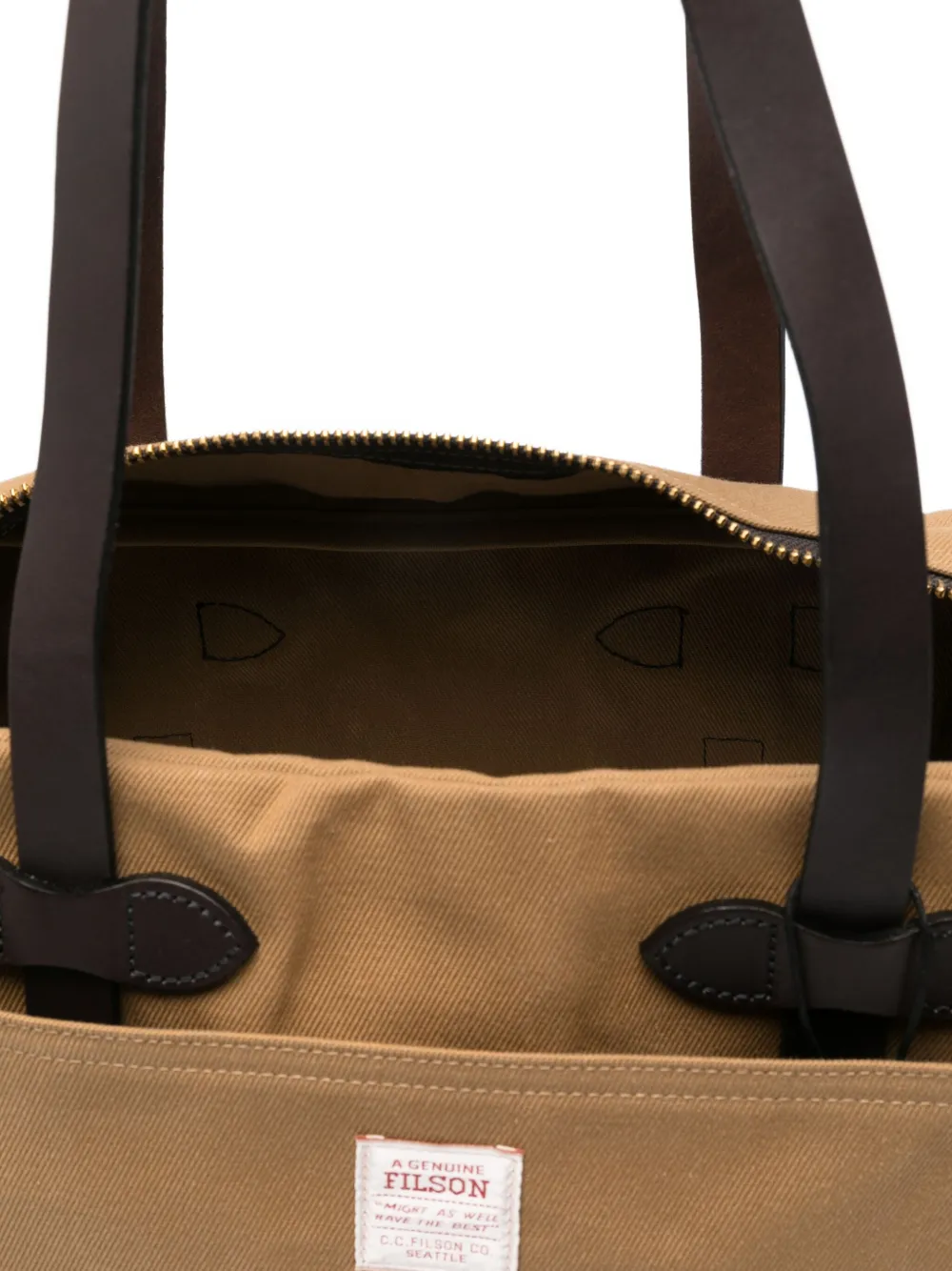 Filson Rugged twill shopper Bruin