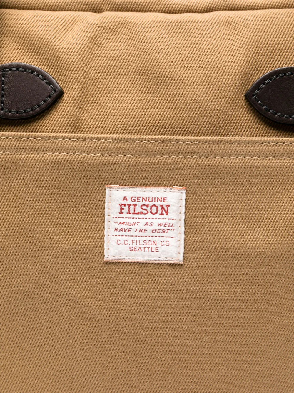 Filson Rugged twill shopper Bruin