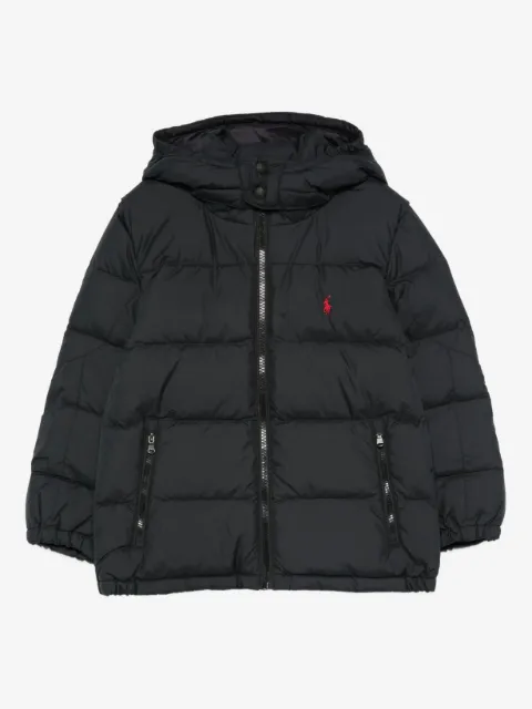 POLO RALPH LAUREN KIDS hooded puffer jacket