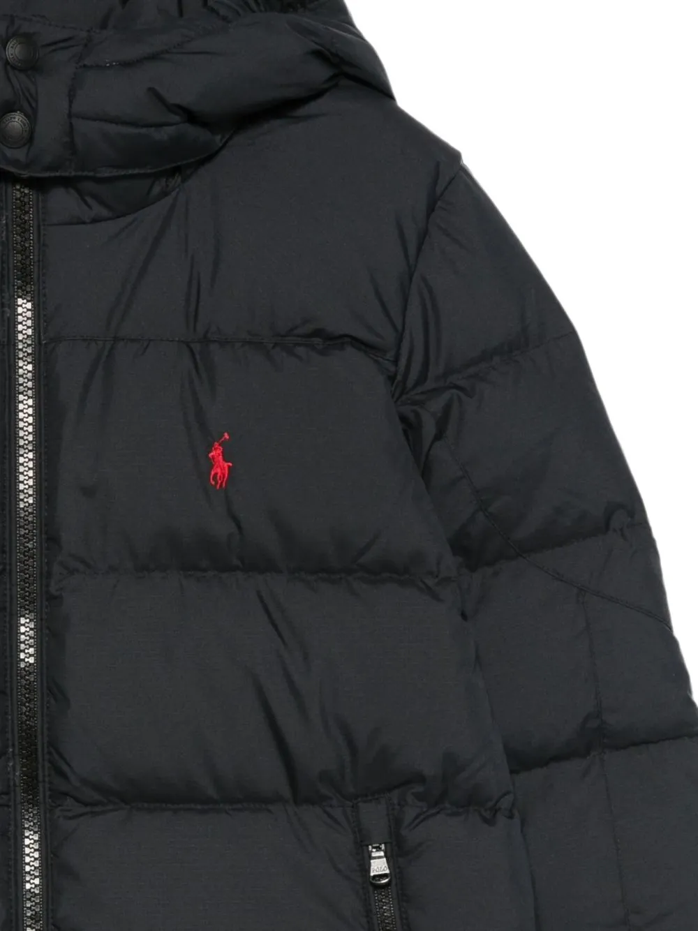 POLO RALPH LAUREN KIDS Donsjack met capuchon Zwart