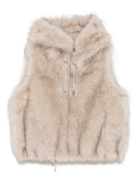 VALENTINI 1972 faux-fur vest