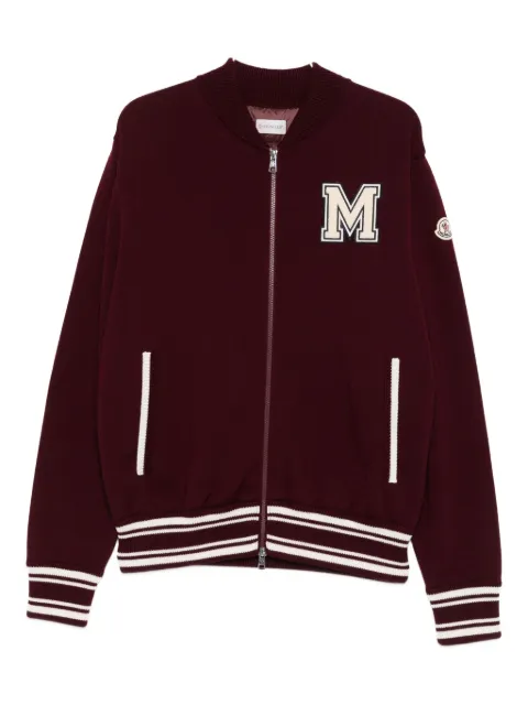 Moncler zip-up bomber jacket