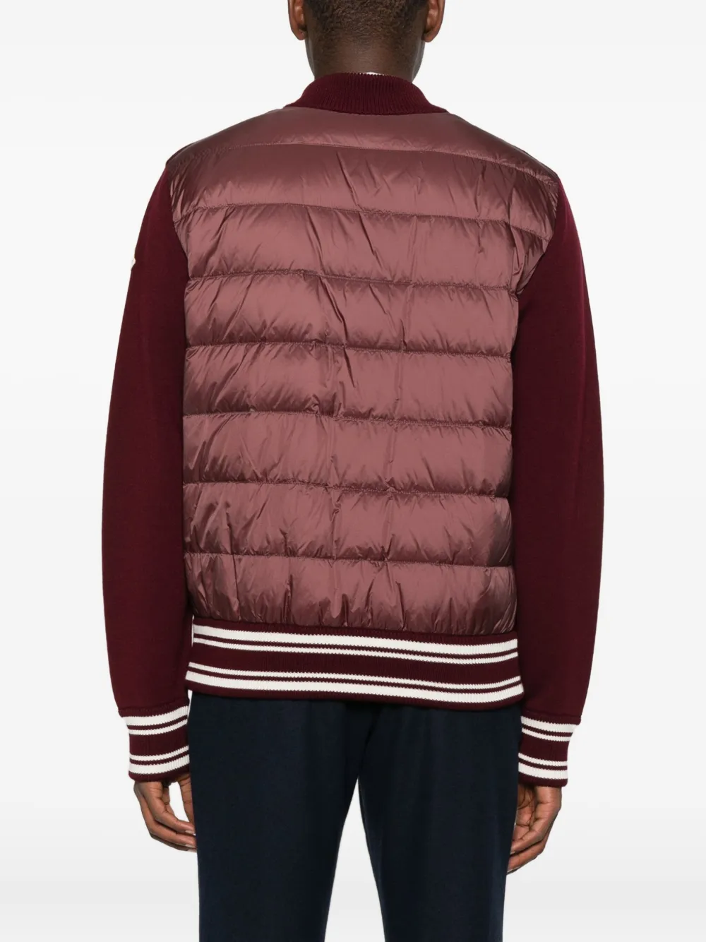 Moncler Bomberjack met rits Rood