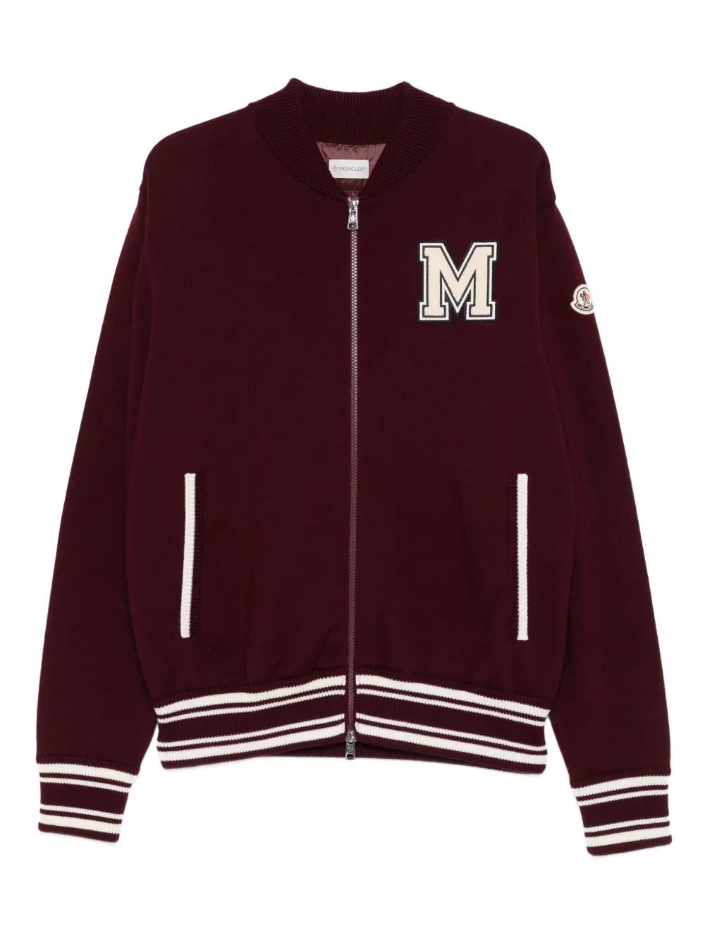 Moncler chamarra bomber con cierre | rojo | Image 1