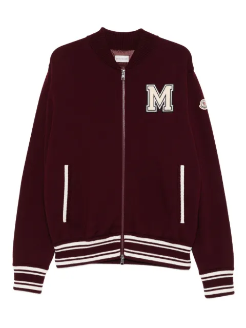 Moncler zip-up bomber jacket