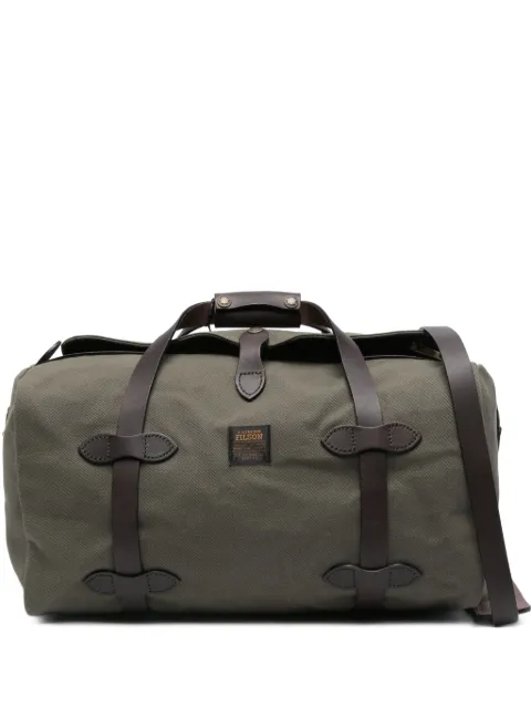 Filson leather-trim duffle bag
