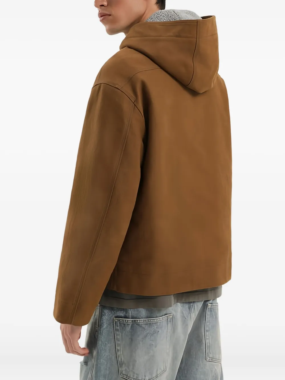 1989 STUDIO Jack met capuchon Bruin